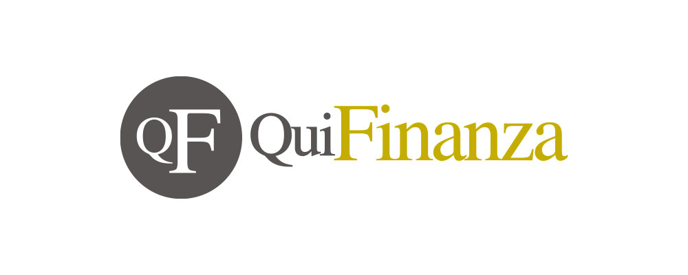 Logo of QuiFinanza, a finance and investment company, showcasing modern design and branding.
