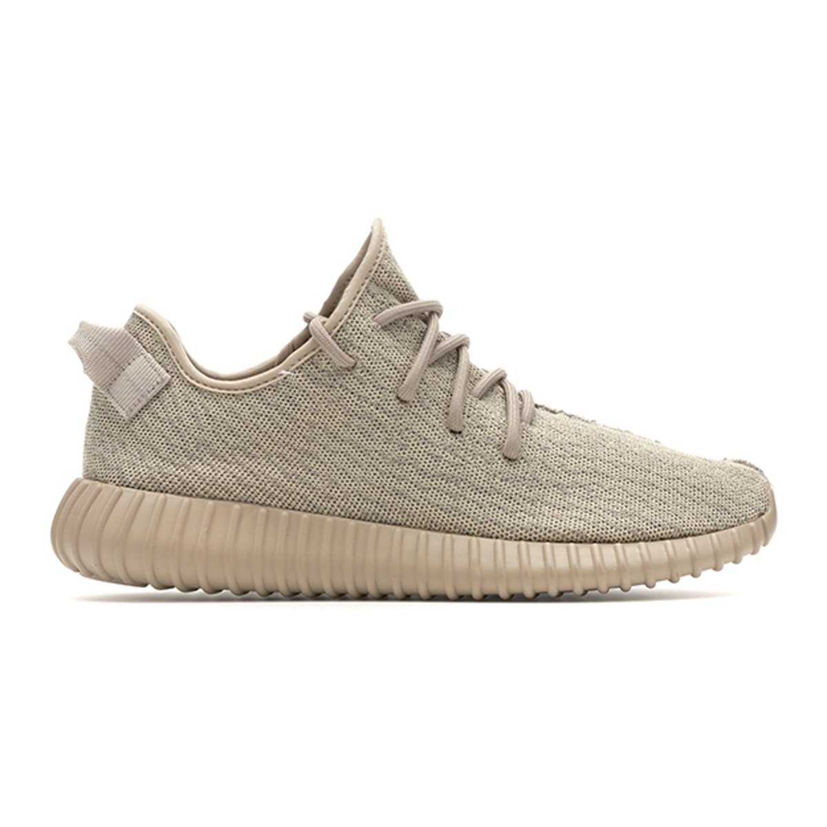 adidas Yeezy Boost 350 Oxford Tan sneakers in light brown Primeknit with Boost cushioning for comfort