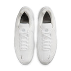 Top view of Nike Hot Step 2 Drake NOCTA sneakers in sleek white synthetic leather.