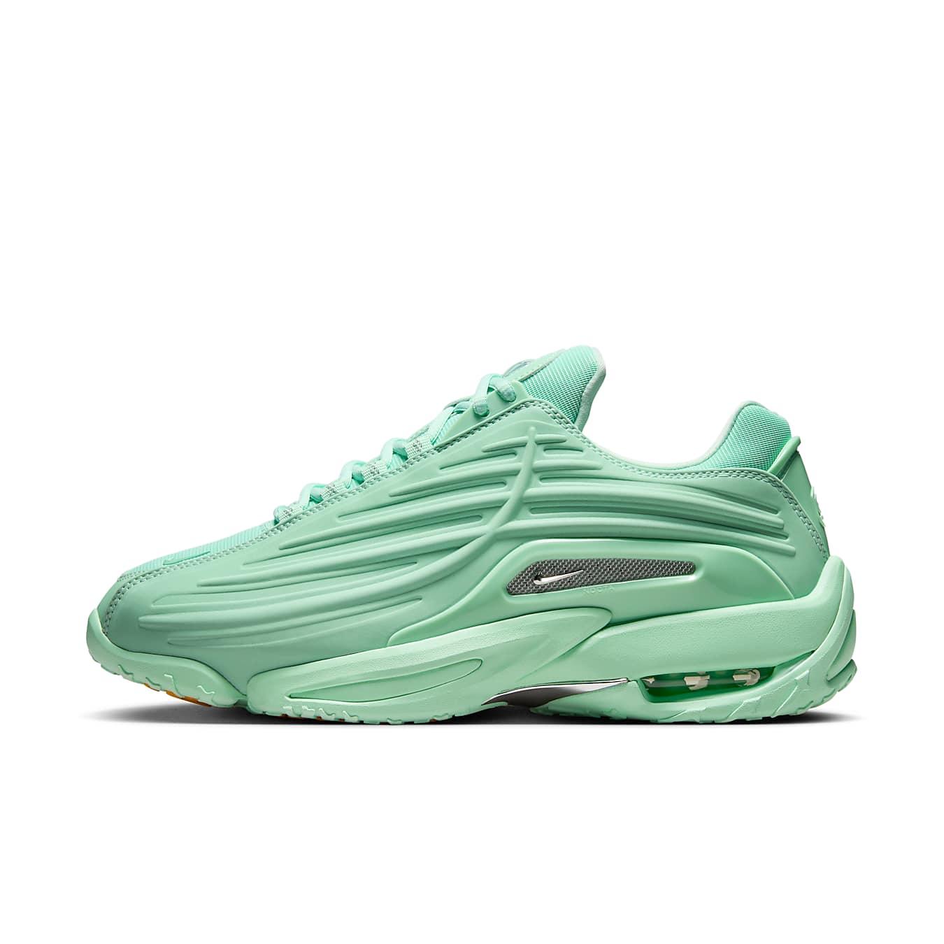 Nike Hot Step 2 Drake NOCTA Mint Foam sneaker in mint green with sleek design and chrome details.