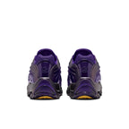 Rear view of Nike Hot Step 2 Drake NOCTA 'Eggplant' sneakers showcasing rich purple tones and unique design elements.