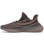 adidas Yeezy Boost 350 V2 Beluga Reflective sneaker with grey Primeknit upper and orange SPLY-350 stripe.