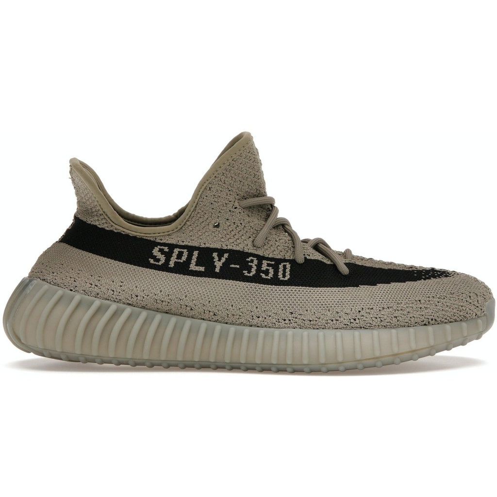 adidas Yeezy Boost 350 V2 Granite in grey with black SPLY-350 stripe, showcasing a stylish and adaptable design.