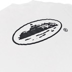 Corteiz OG Island White Black T-Shirt back design featuring high-quality screen-printed graphic.