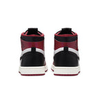 Rear view of Jordan 1 High Zoom Air CMFT Patent Chicago (W) showcasing iconic Chicago colorway and leather details.