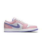 Air Jordan 1 Low SE Arctic Punch in Arctic Punch, Purple Pulse, and White colorway.