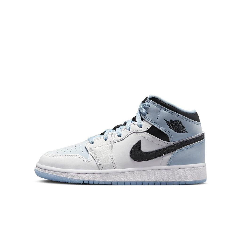 Jordan 1 Mid SE Ice Blue (2023) sneakers featuring premium materials and modern accents.