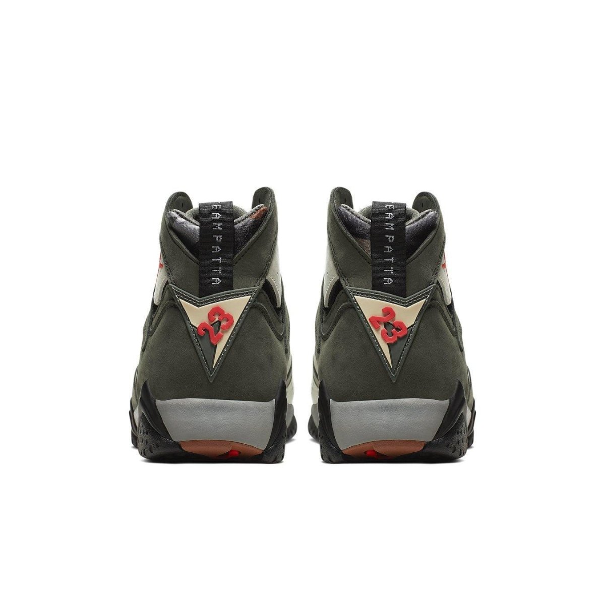 Jordan 7 Retro Patta Icicle sneakers featuring unique design and collaborative branding from Patta.