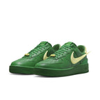Nike Air Force 1 Low SP AMBUSH in Pine Green with gold accents, stylish sneaker for casual wear.