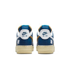 Nike Air Force 1 Low SP Undefeated 5 On It in blue and yellow croc design, featuring premium suede and unique texture.