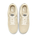 Nike Air Force 1 Low Stussy Fossil sneakers in beige hemp, featuring a sleek design and classic silhouette.