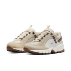 Nike Air Humara LX Jacquemus Light Bone Gold (W) sneakers in cream and beige with metallic gold details.