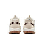 Nike Air Humara LX Jacquemus Light Bone Gold (W) rear view with cream leather and premium beige suede overlays.