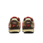 Nike Air Max 1 Travis Scott Cactus Jack Baroque Brown rear view with unique design elements.
