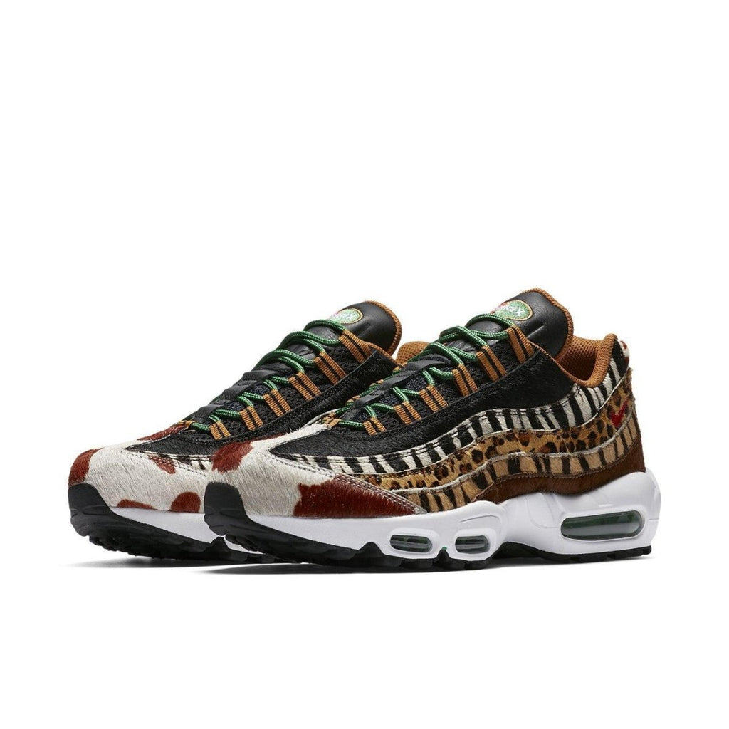 Nike Air Max 95 Atmos Animal Pack 2.0 featuring animal print detailing and a sporty design.