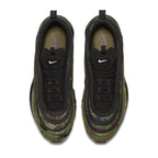 Nike Air Max 97 Country Camo (Japan) featuring forest green camouflage and black detailing for stylish contrast.