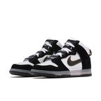 Nike Dunk High Slam Jam in white and black colorway, showcasing iconic silhouette and stylish design.