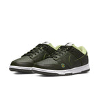 Nike Dunk Low Avocado (W) in dark green with light green accents, inspired by the avocado fruit.