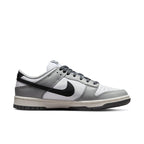 Nike Dunk Low Light Smoke Grey (W) featuring white leather base and Light Smoke Grey overlays.