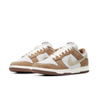 Nike Dunk Low Medium Curry featuring Sail and Fossil colors with Medium Curry accents, showcasing sporty design and style.