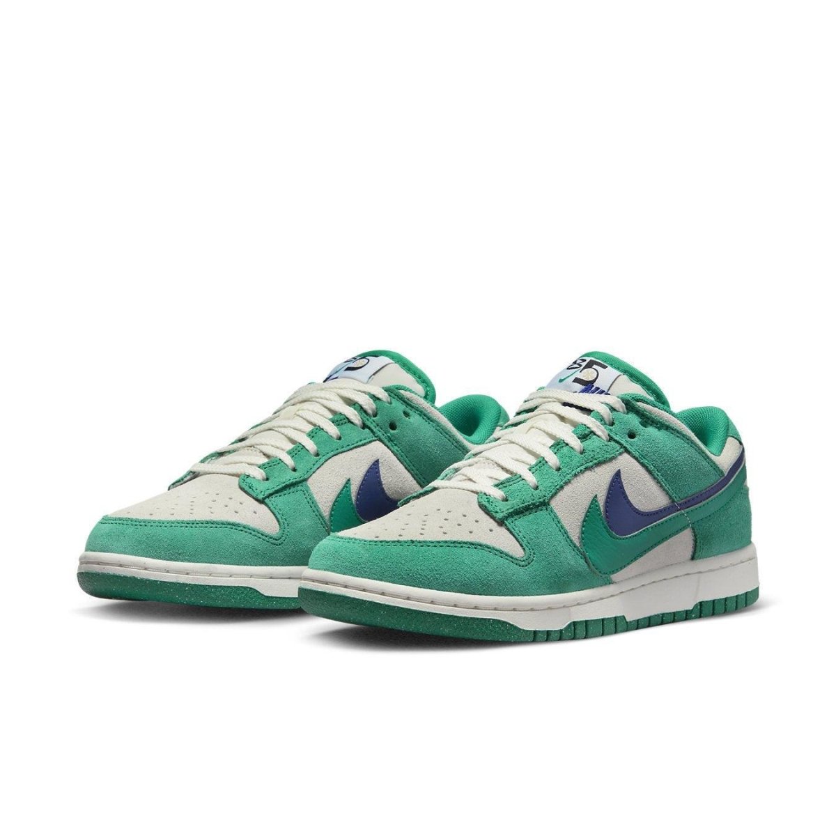 Nike Dunk Low SE 85 in Neptune Green for women, featuring a stylish green and blue colorway.
