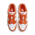 Nike Dunk Low SP Syracuse (2020) in white and orange, featuring leather upper and iconic low-top design.