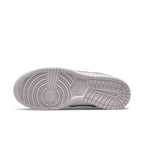 Nike Dunk Low Venice (W) shoe outsole in light purple color, showcasing its classic design and grip features.