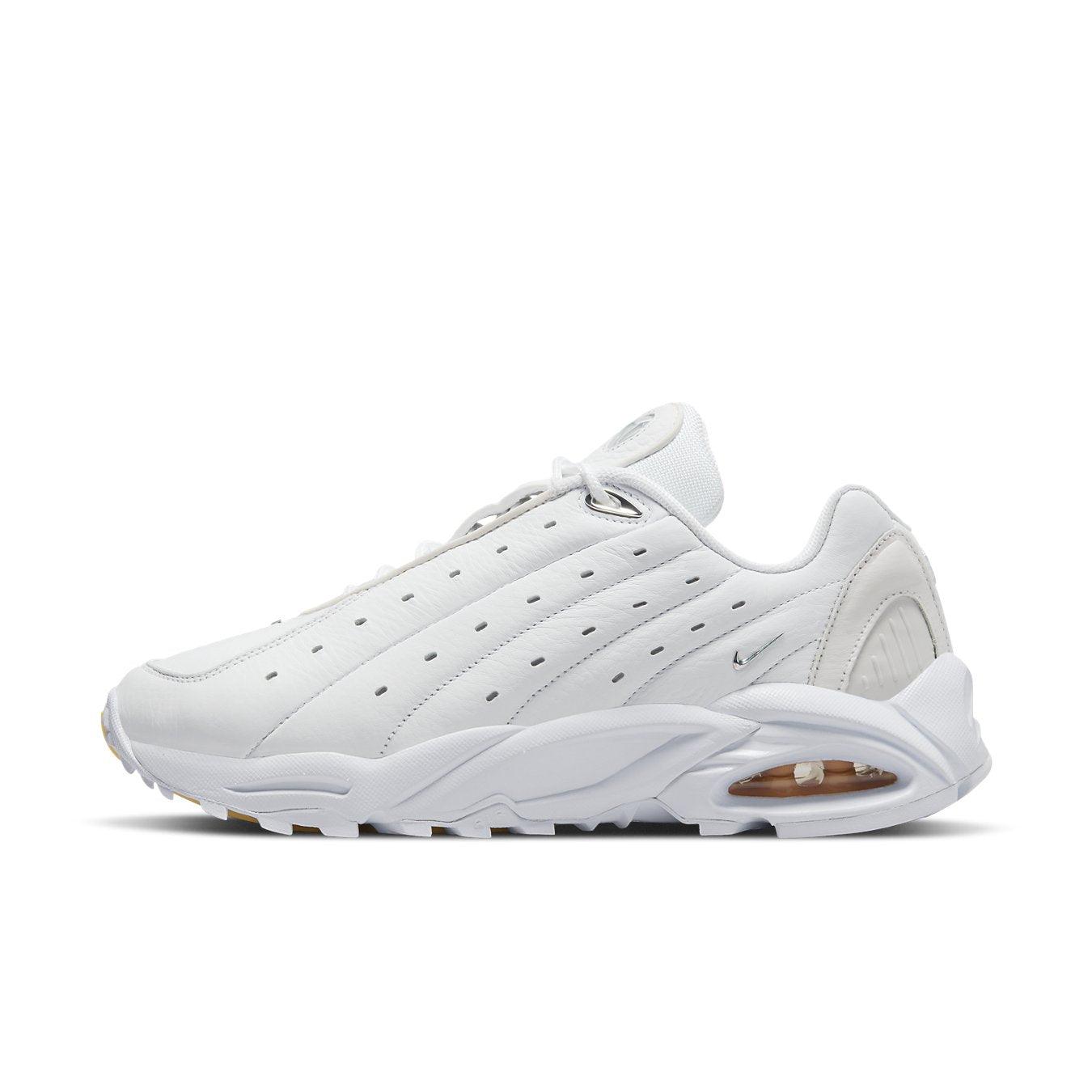 Nike Hot Step Air Terra NOCTA White sneaker with premium leather upper and perforated details.
