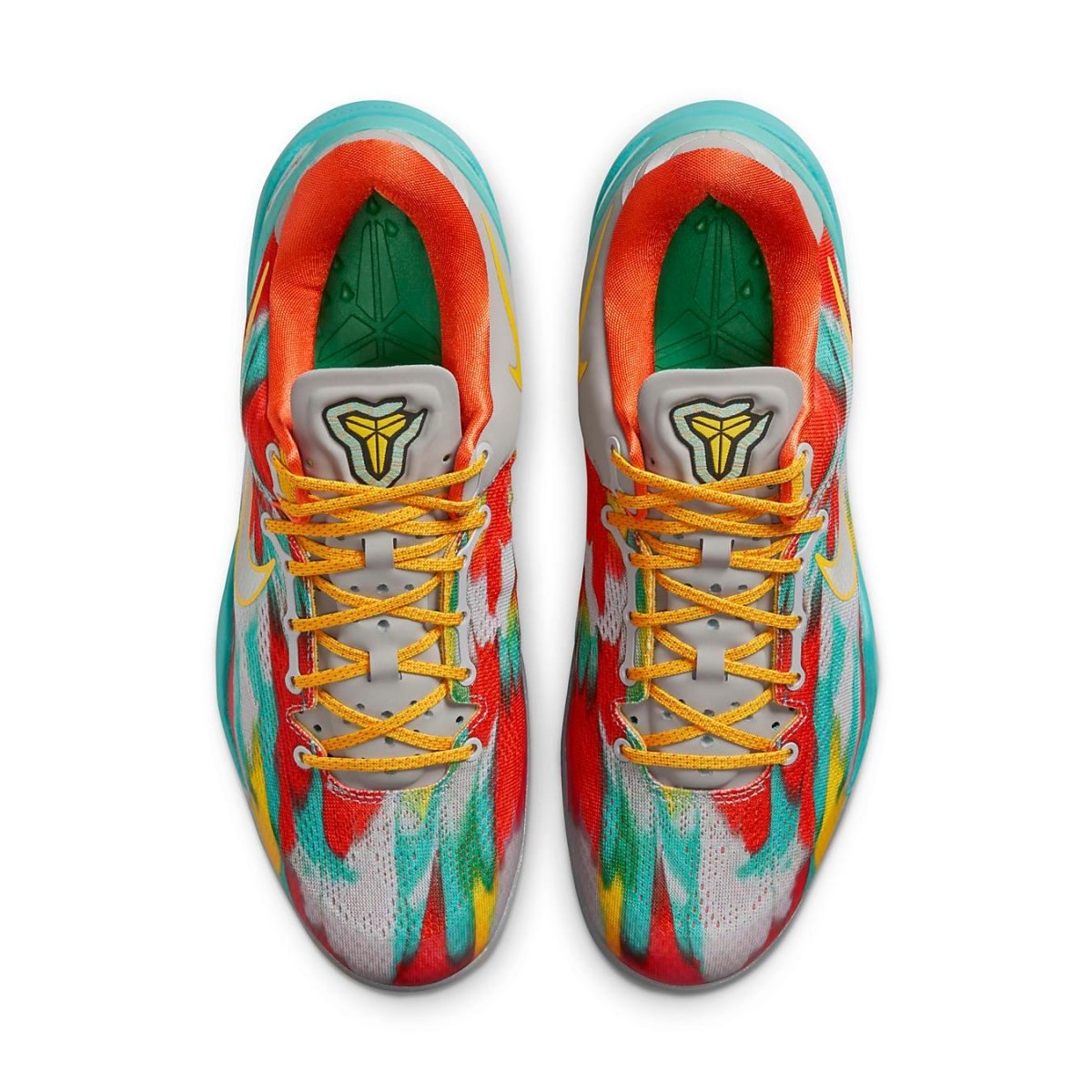 Nike Kobe 8 Protro Venice Beach (2024) sneakers in vibrant colors with a unique design, highlighting Kobe Bryant's legacy.