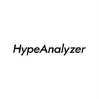 HypeAnalyzer logo featuring bold, modern typography on a minimalist background.