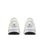 Rear view of Nike Sock Dart Independence Day sneakers featuring a white mesh upper and sleek design.