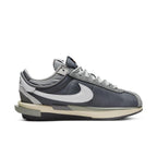Nike Zoom Cortez SP sacai Iron Grey sneaker featuring layered design and neutral color palette.