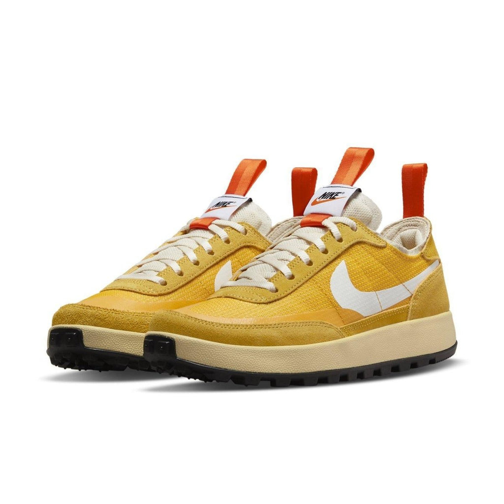 NikeCraft General Purpose Shoe Tom Sachs Archive in Dark Sulfur, featuring a yellow design and durable construction for everyday use.