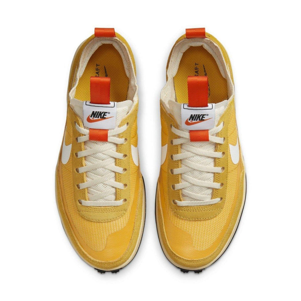 NikeCraft General Purpose Shoe in Dark Sulfur color, featuring a breathable mesh upper and durable rubber outsole.
