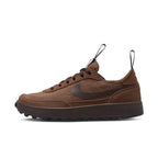 NikeCraft General Purpose Shoe Tom Sachs in Field Brown, featuring breathable mesh and suede accents.